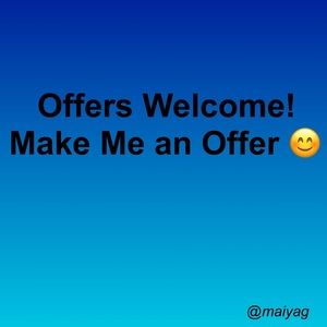 New Posher- Offers are welcomed!